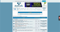 Desktop Screenshot of akwaforum.pl